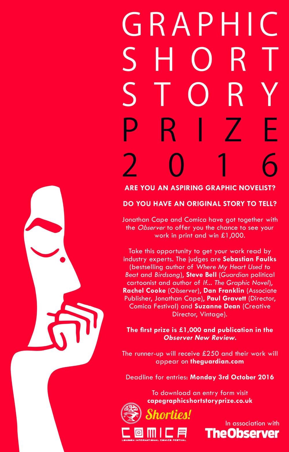 Graphic Short Story Prize 2016