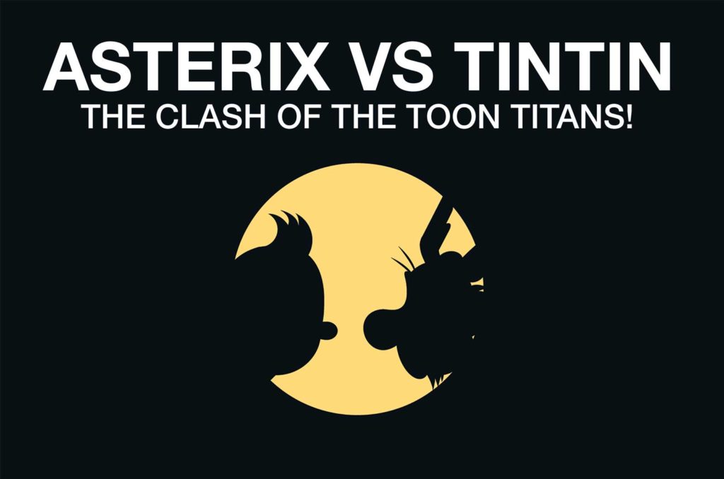 Asterix vs Tintin Promotional Art