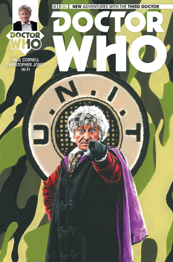 Doctor Who: The Third Doctor - Diamond UK variant by Andy Walker