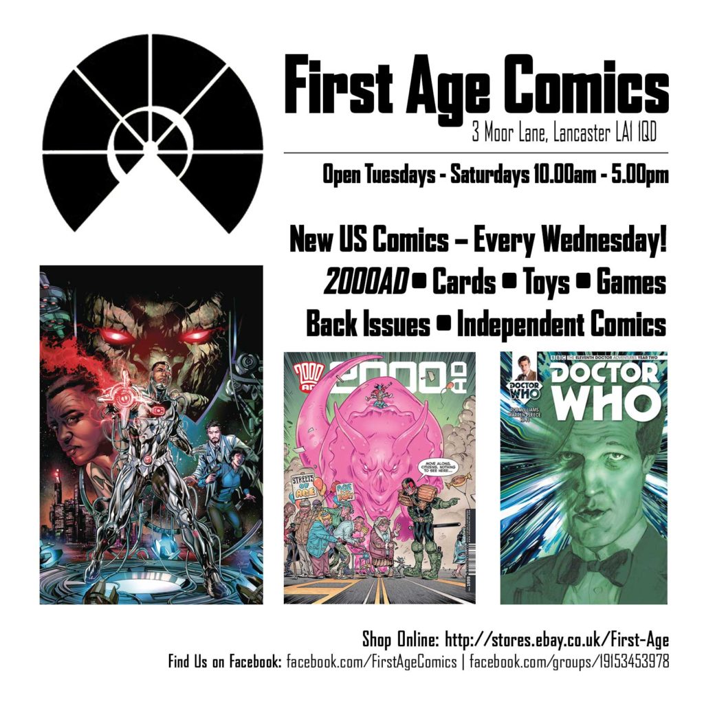 First Age Comics Promo for 21-9-16
