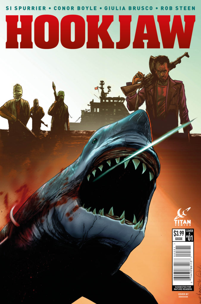 Hook Jaw #1 Cover A by Conor Boyle