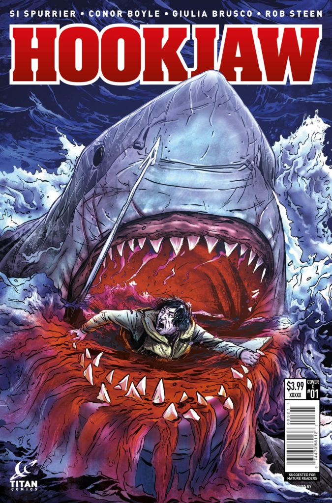 Hook Jaw #1 Cover C by Marc Laming