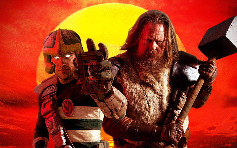 Search and Destroy - Strontium Dog Fan Film Poster SNIP