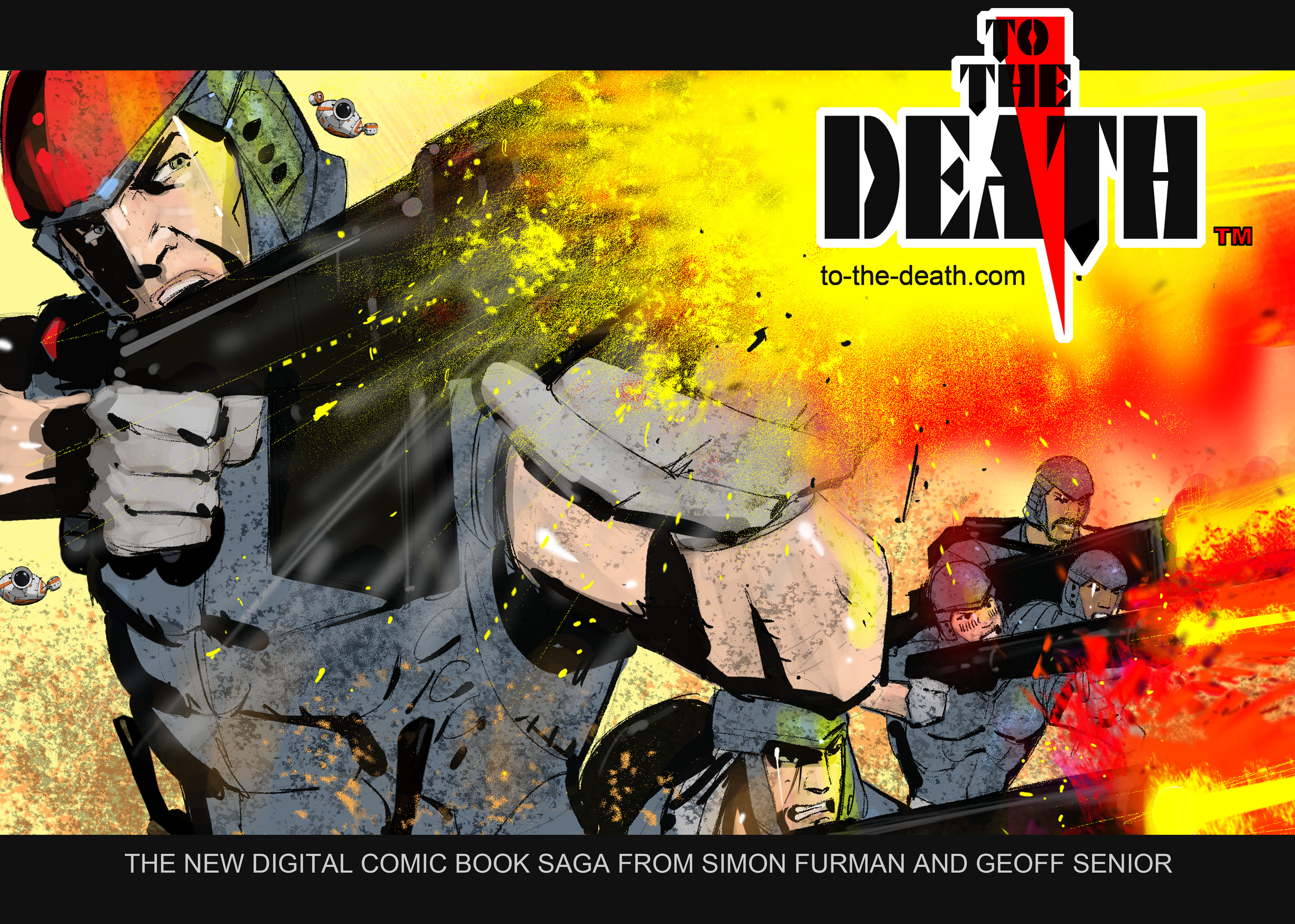 To The Death by Simon Furman and Geoff Senior