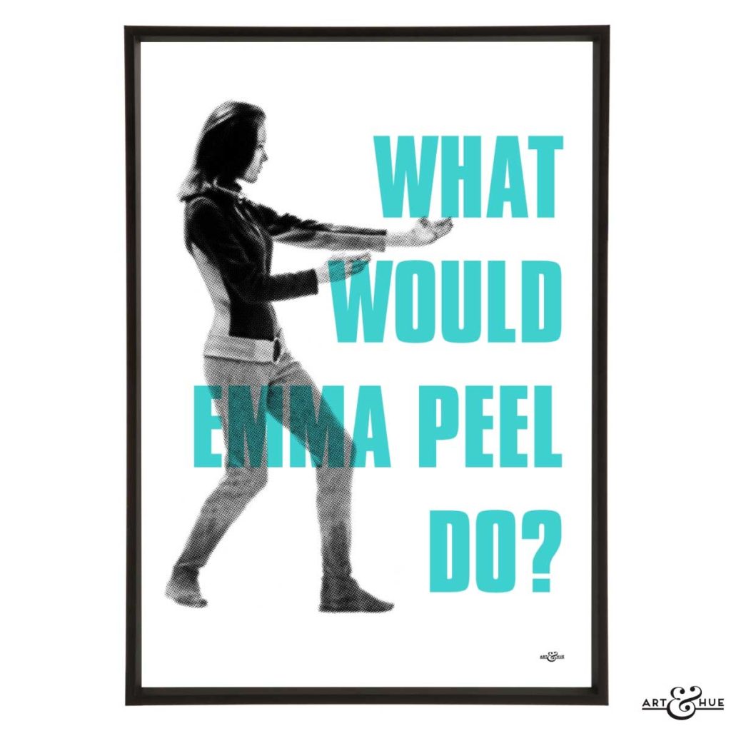 Art & Hue - The Avengers - What Would Emma Peel Do?