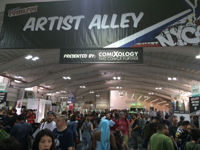NYCC 2016 Day 2 - Artists Alley