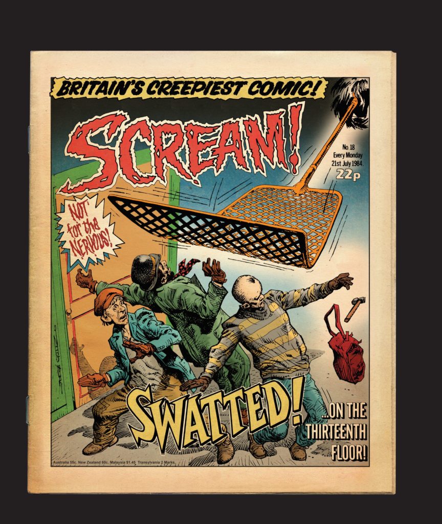 One of Michael Carroll's "Might Have Been" Scream! covers