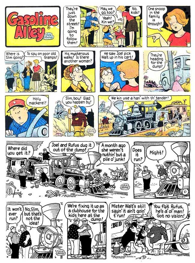 Comics Revue Issue 365-366 - Gasoline Alley