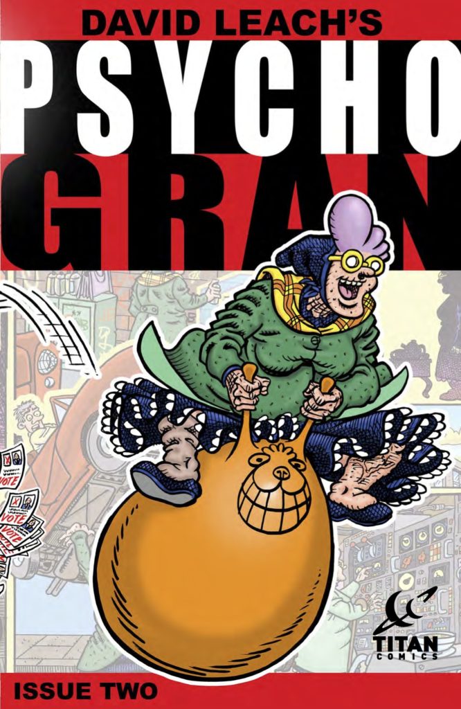 Psycho Gran #2 - Cover