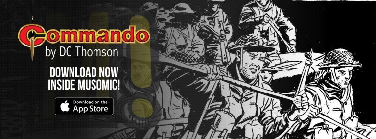 Musomic - Commando Comic Promotion Image