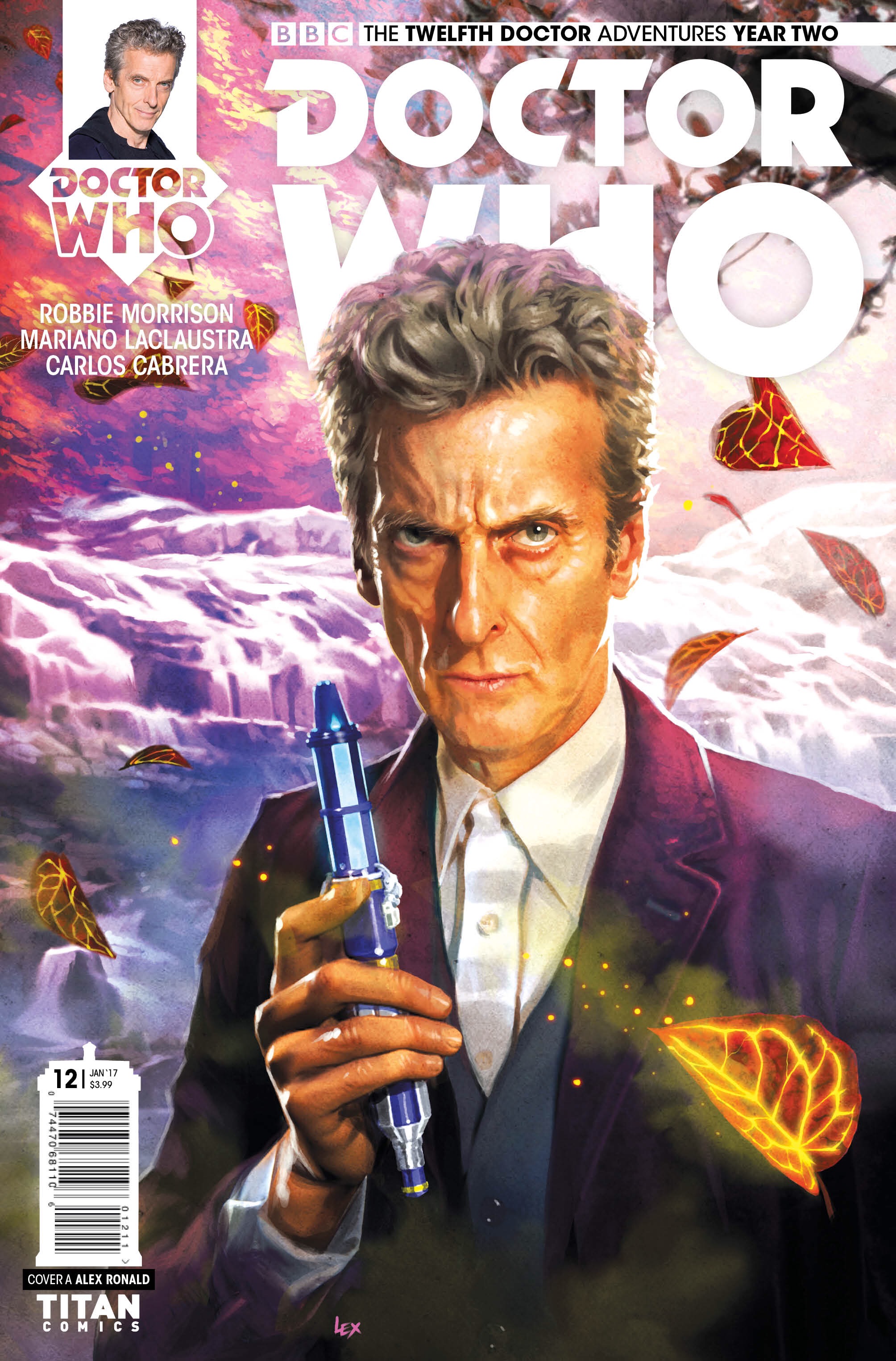 Doctor Who: The Twelfth Doctor Year Two #12 Cover A by Alex Ronald