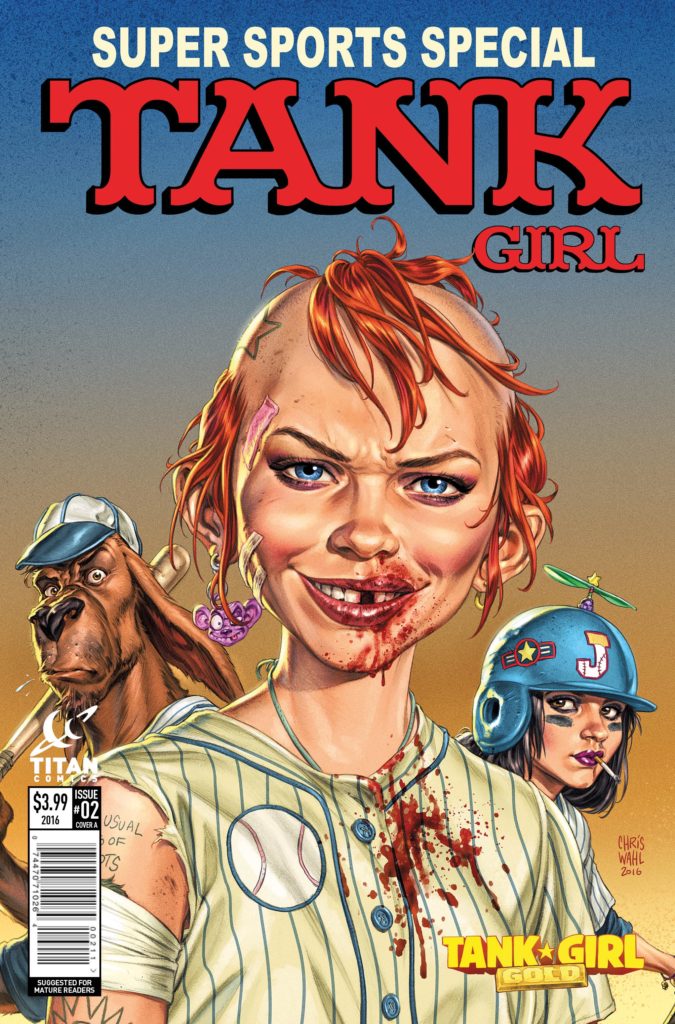Tank Girl Gold #2 Cover A by Peepland #2 Cover A by Chris Wahl