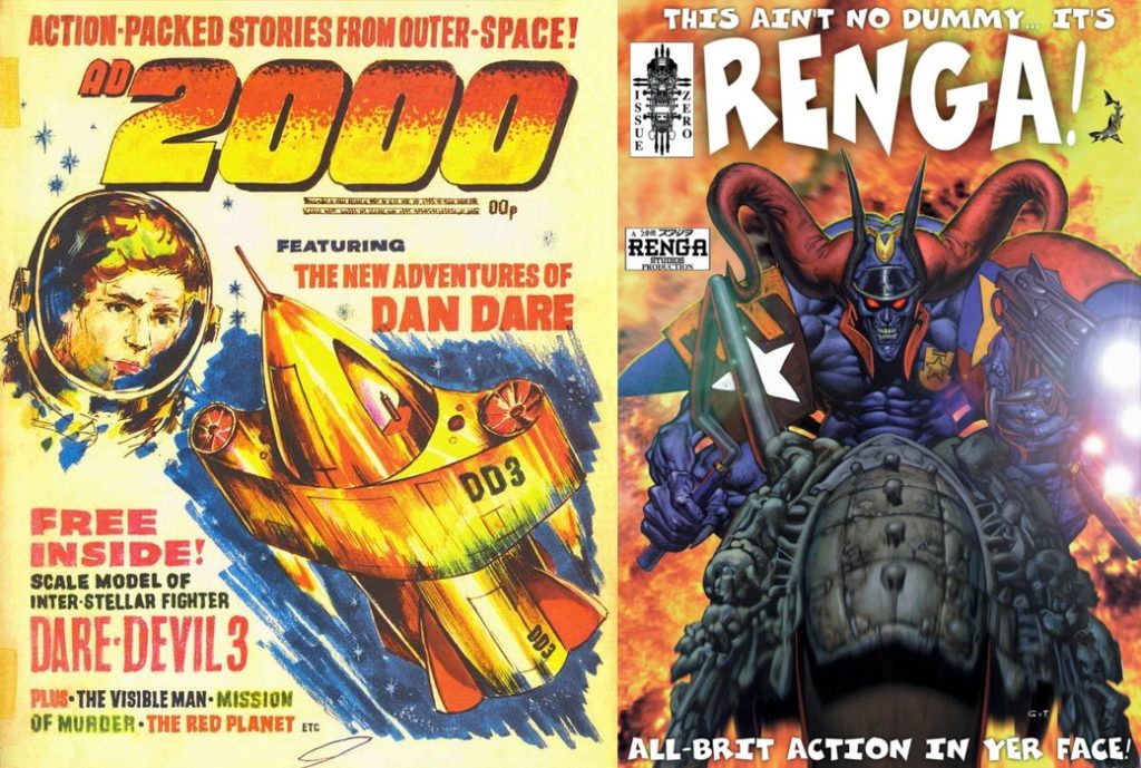 2000AD and Renga Dummy Covers