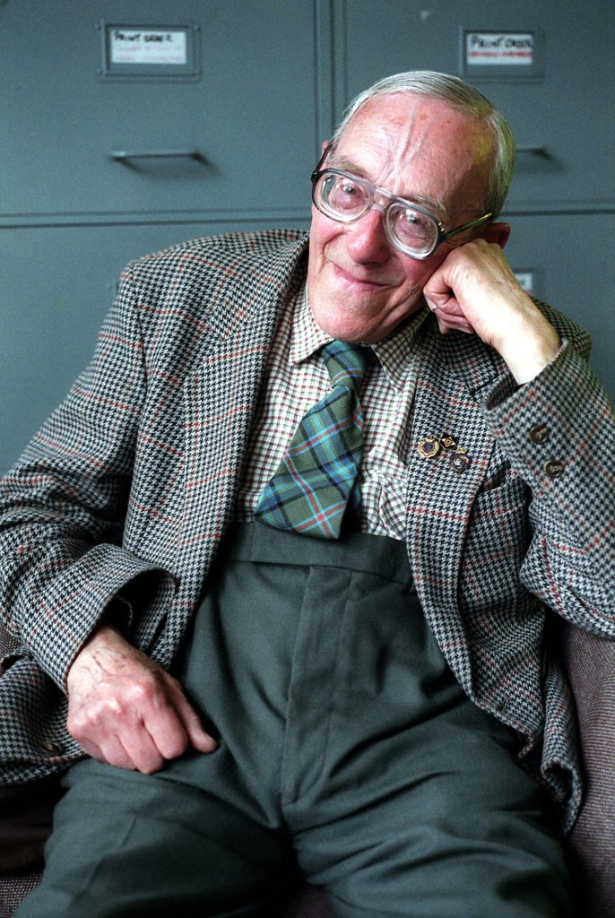 Derek Lord photographed by Edmond Terakopian in 2001. "Mr Lord was a joy to meet and a joy to photograph," Edmond recalls. Photograph used with kind permission.