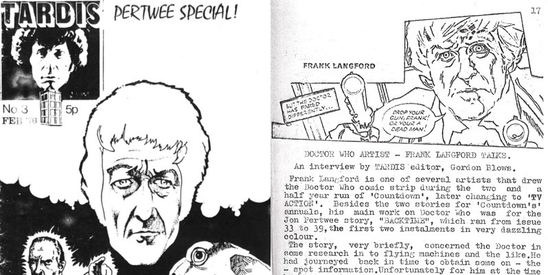 Frank Langford TARDIS Issue 3 SNIP