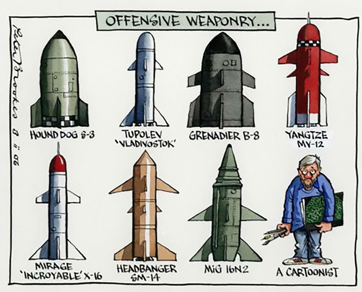 Peter Brookes - Offensive Weapons