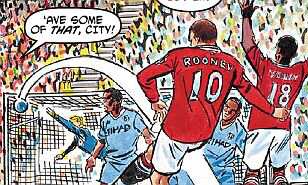 Daily Mail Roy of the Rovers art