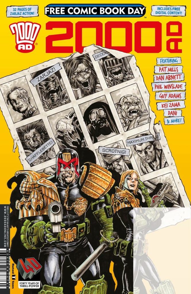 2000AD Free Comic Book Day 2017 Special