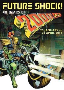 Future Shock! 40 Years of 2000AD - Poster SMALL