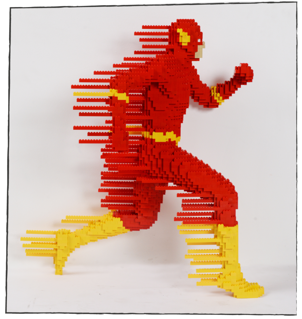The Art of Brick: DC Super Heroes - Flash