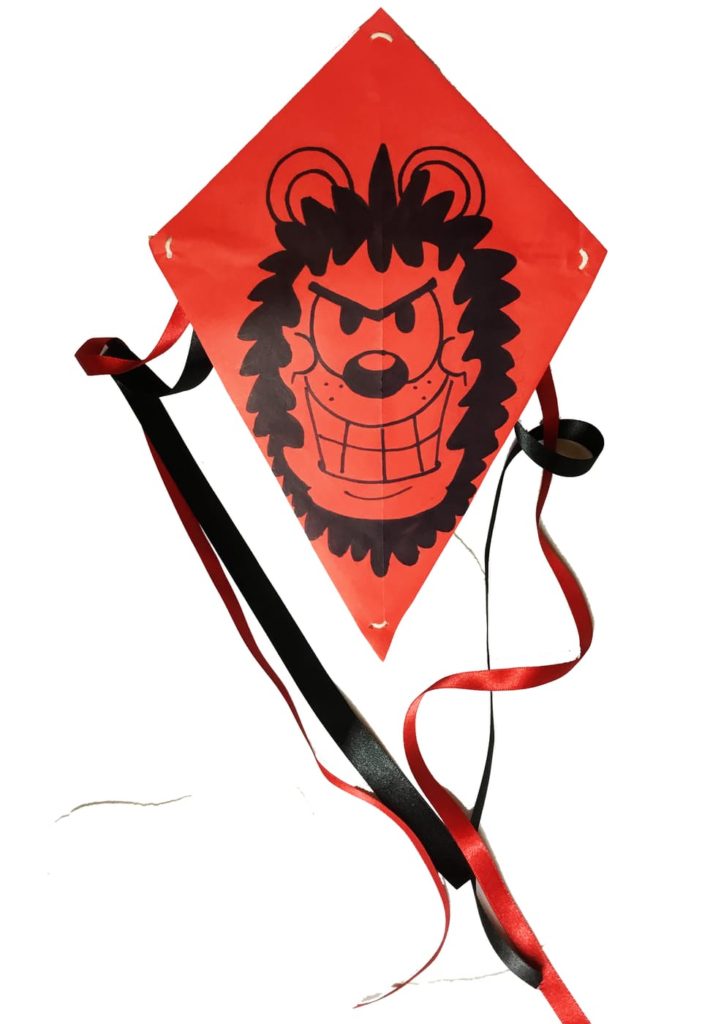 Make a Gnasher kite - it'll blow you away!
