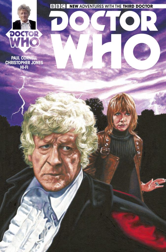 Doctor Who: The Third Doctor - Heralds of Destruction #4 Cover A by Andy Walker