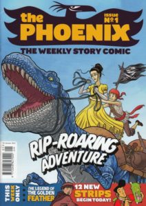 The Phoenix Issue One, published in January 2012. Cover by Neill Cameron