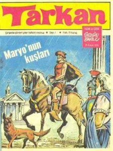 The first issue of the Turkish Tarkan comic