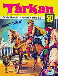 The first German issue of Tarkan, published in 1973