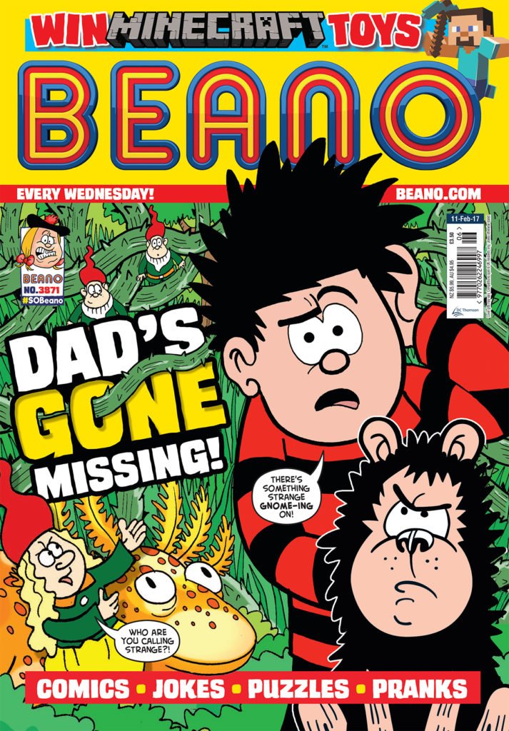 Beano - Cover dated 8th February 2017