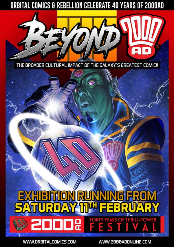 Beyond 2000AD Exhibition - Orbital Comics