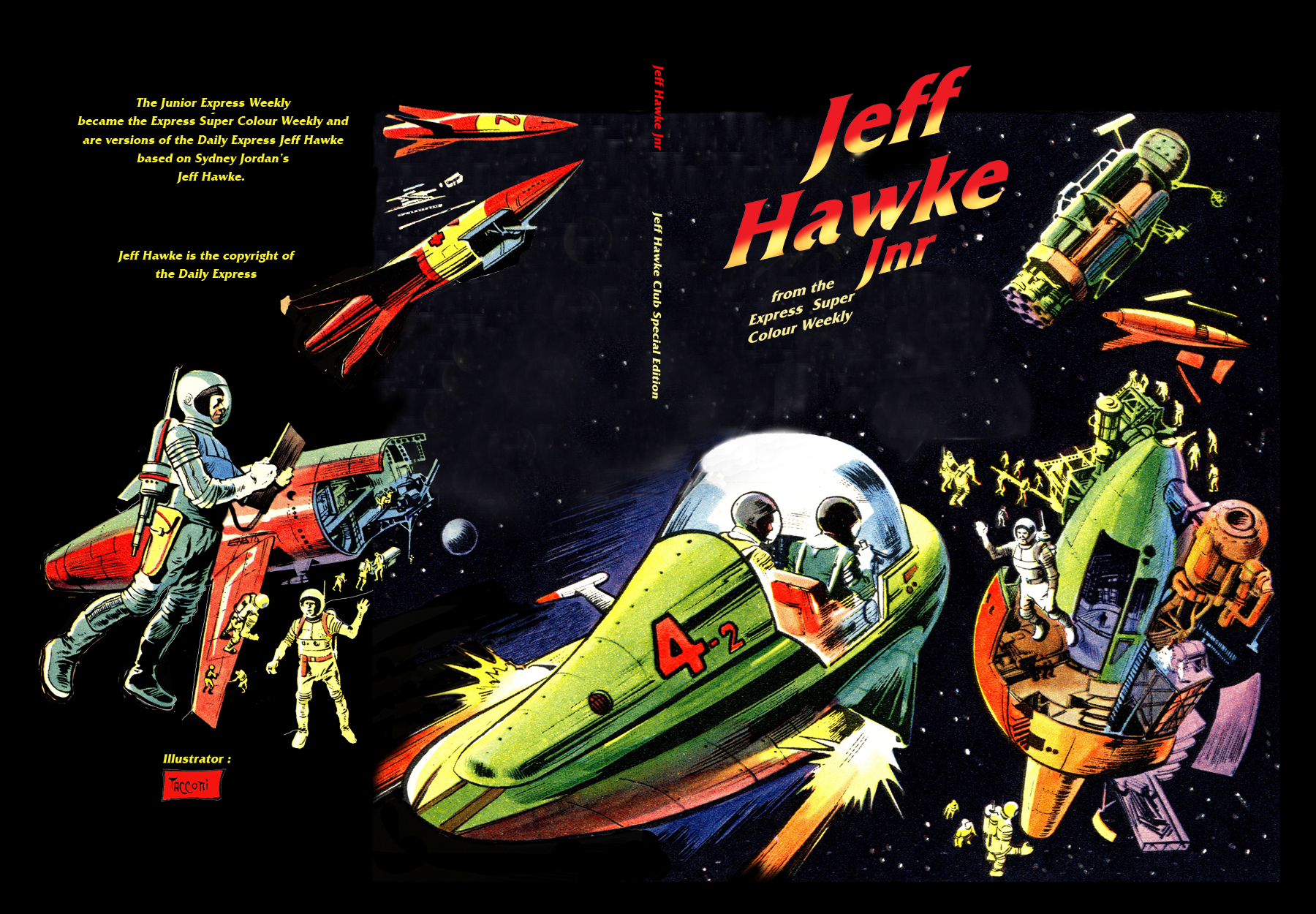 Jeff Hawke Jnr. - Cover