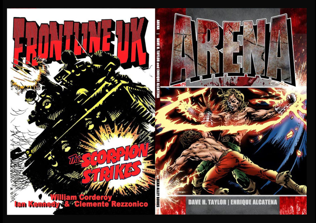 Bear Alley Books - Frontline and Arena Covers