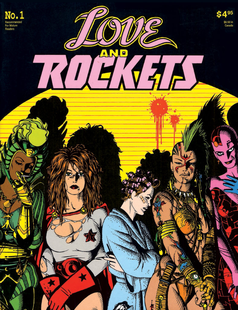 Love and Rockets #1 - Cover