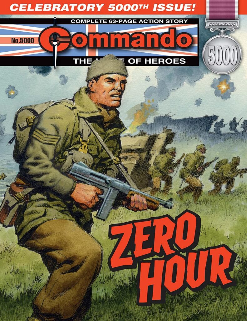 Commando 5000 – Zero Hour
Story: Ferg Handley Art: Carlos Pino Cover: Ian Kennedy