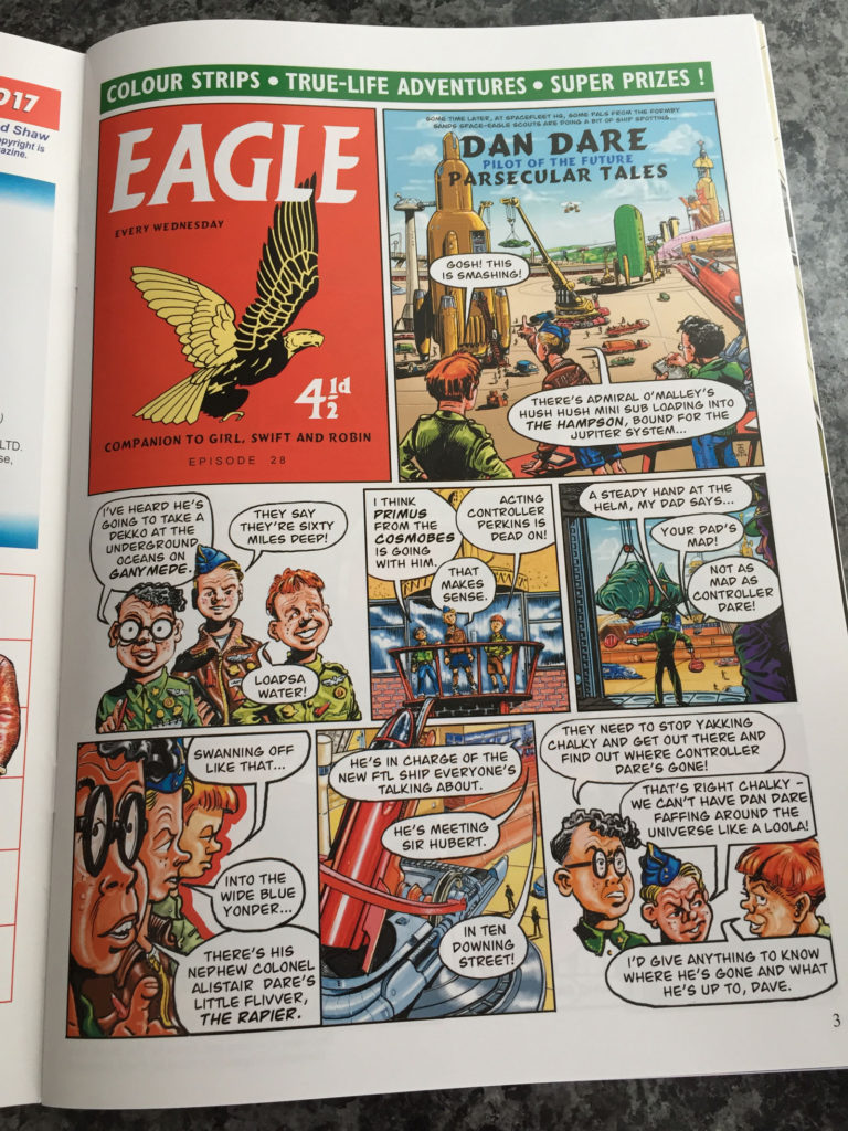 Dan Dare: Parsecular Tales by Tim Booth