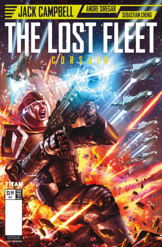 Lost Fleet #1 - Cover E by Max Bertolini