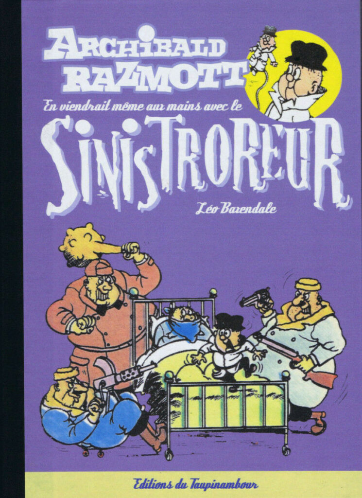 Archibald Razmott en viendrait même aux mains avec le Sinistroreur par Leo Baxendale