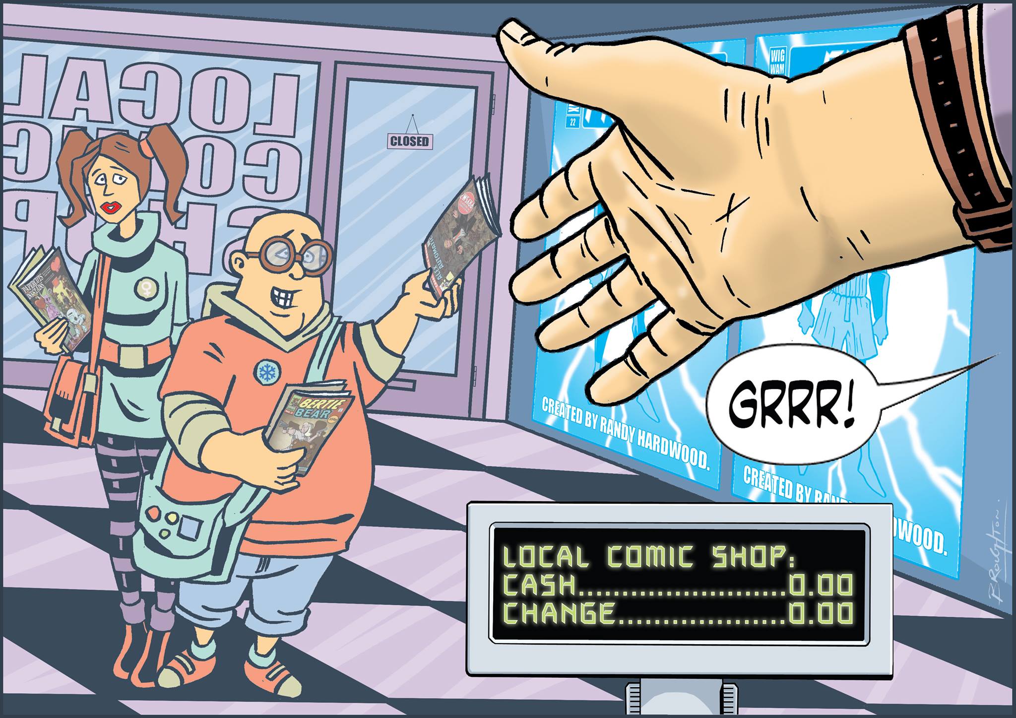 Comic Shop Survival Guide - How To Buy A Comic by David Broughton