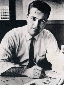Comic artist Neal Adams in the 1960s