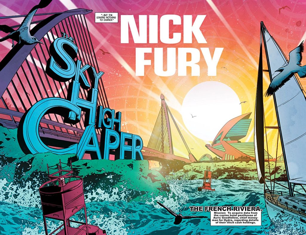 Nick Fury #1 -Sample Art