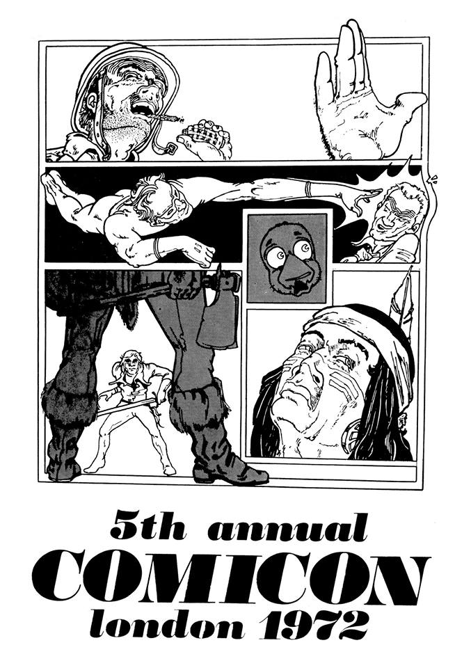 COMICON 72 Convention Booklet - Cover