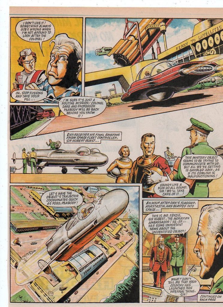 New Eagle - Dan Dare by Keith Page