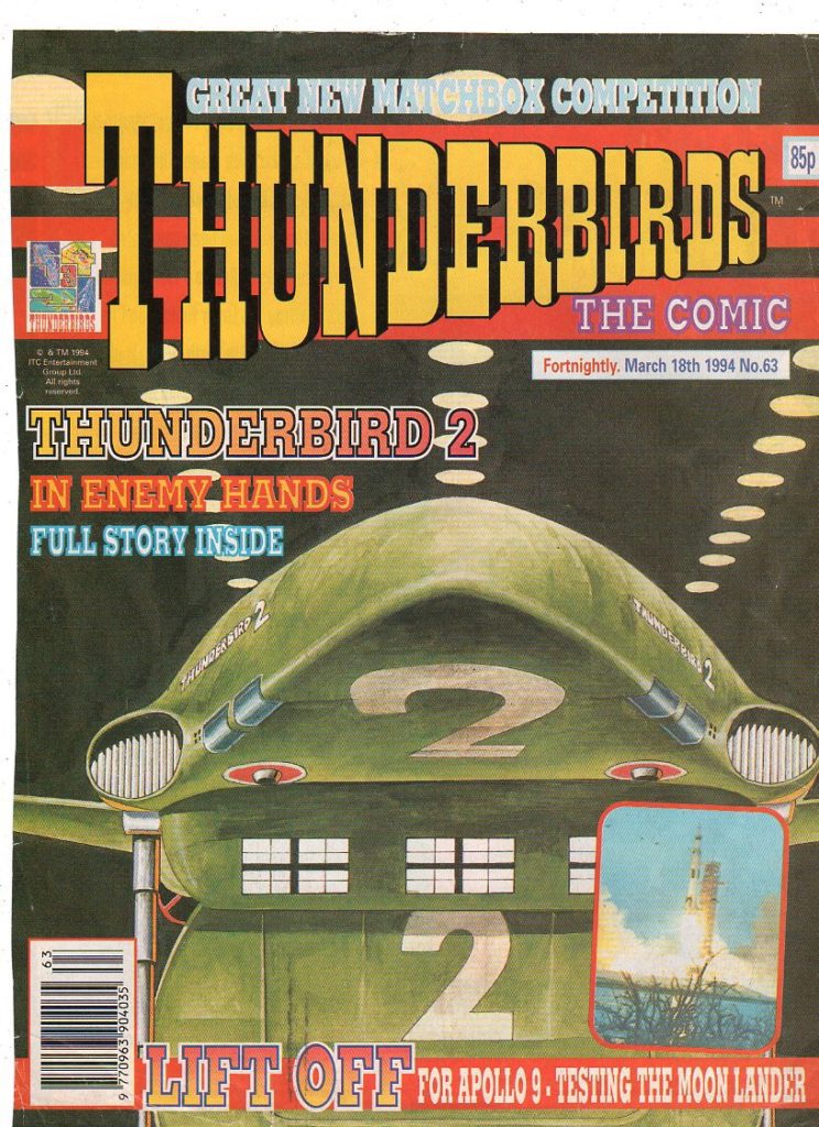 Thunderbirds The Comic Issue 63 - Cover by Keith Page