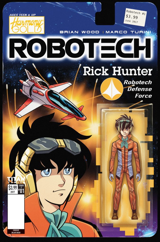 Robotech #1 Cover C - Blair Shedd