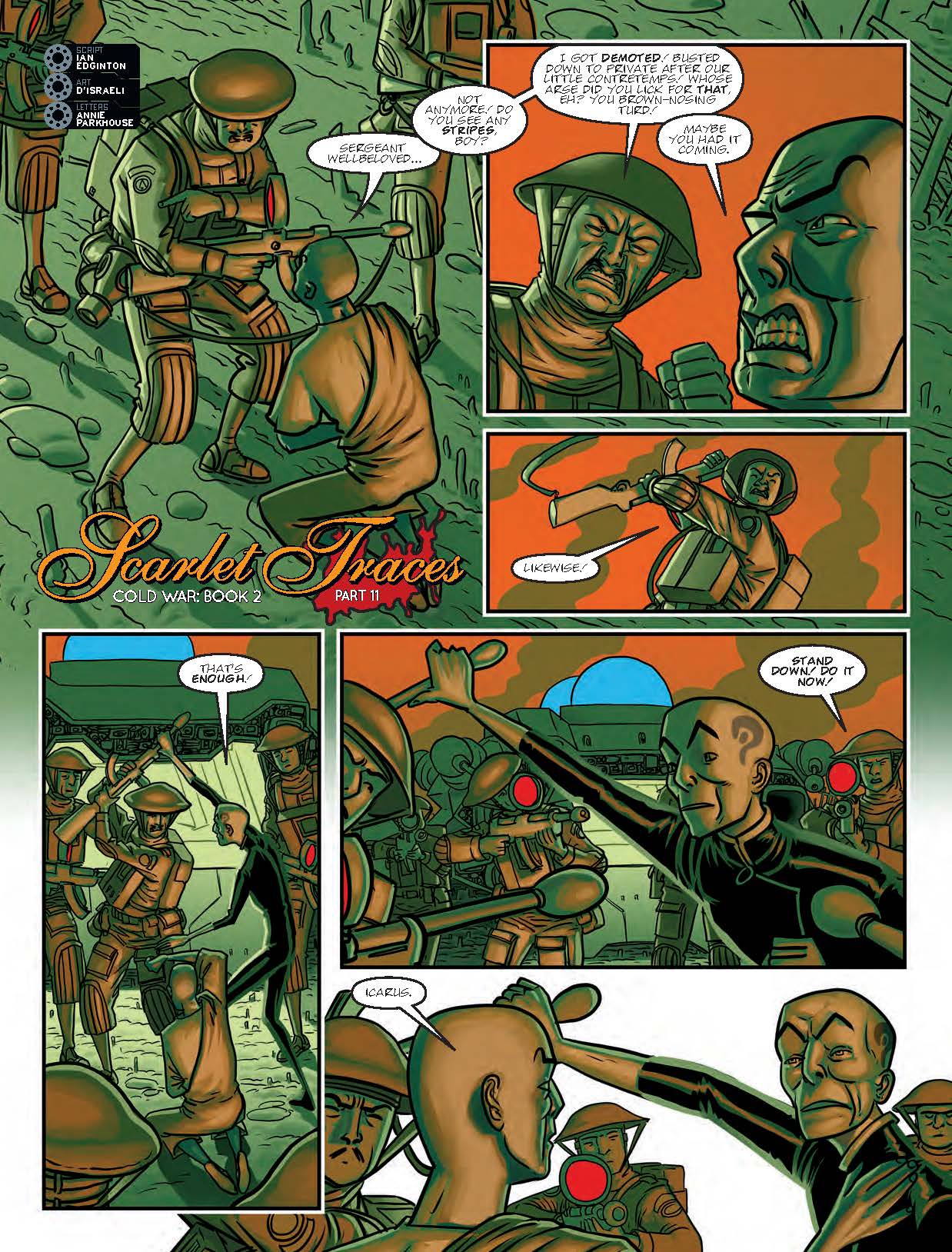 2000AD 2033 Scarlet Traces: Cold War Book 2 - Part 11