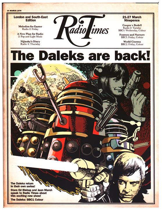 A Radio Times faux Doctor Who cover by Brian Williamson