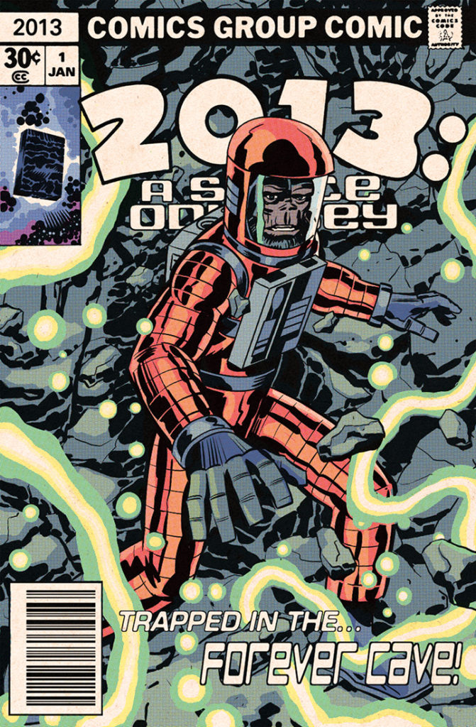 Edmund's annual tribute to one of his influences, Jack Kirby, which you will find on the Jack Kirby Museum web site