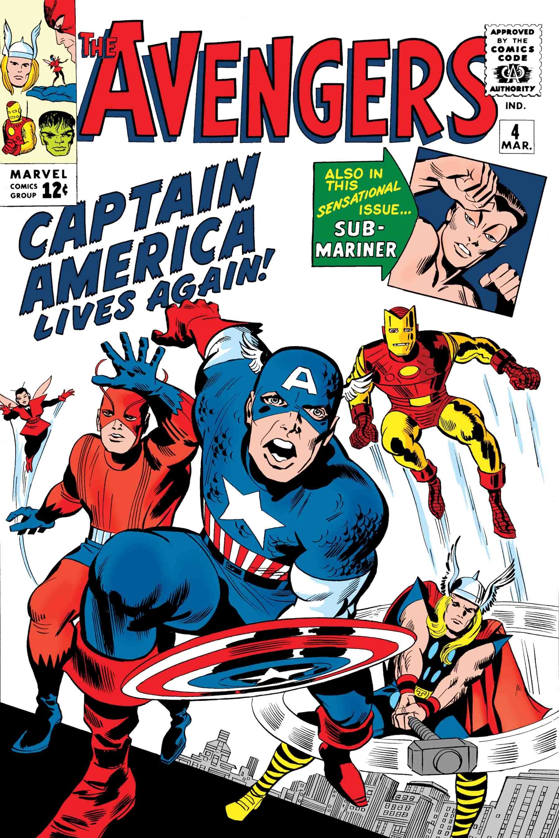 True Believers: Kirby 100th – Avengers: Captain America Lives Again! #1