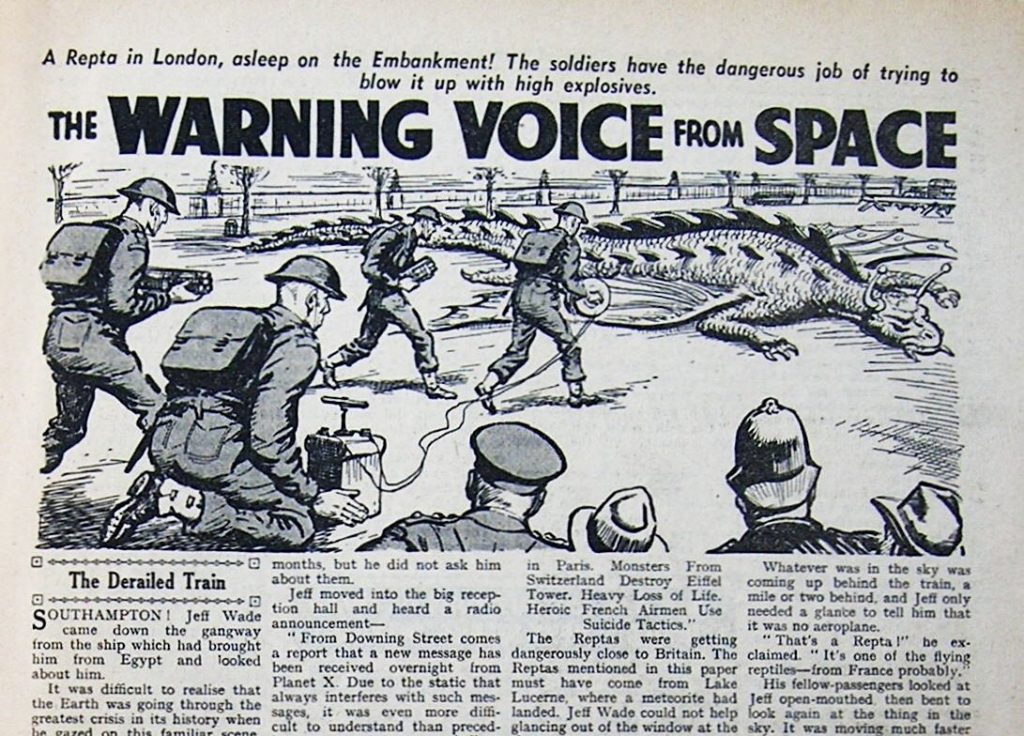 "The Warning Voice from Space"